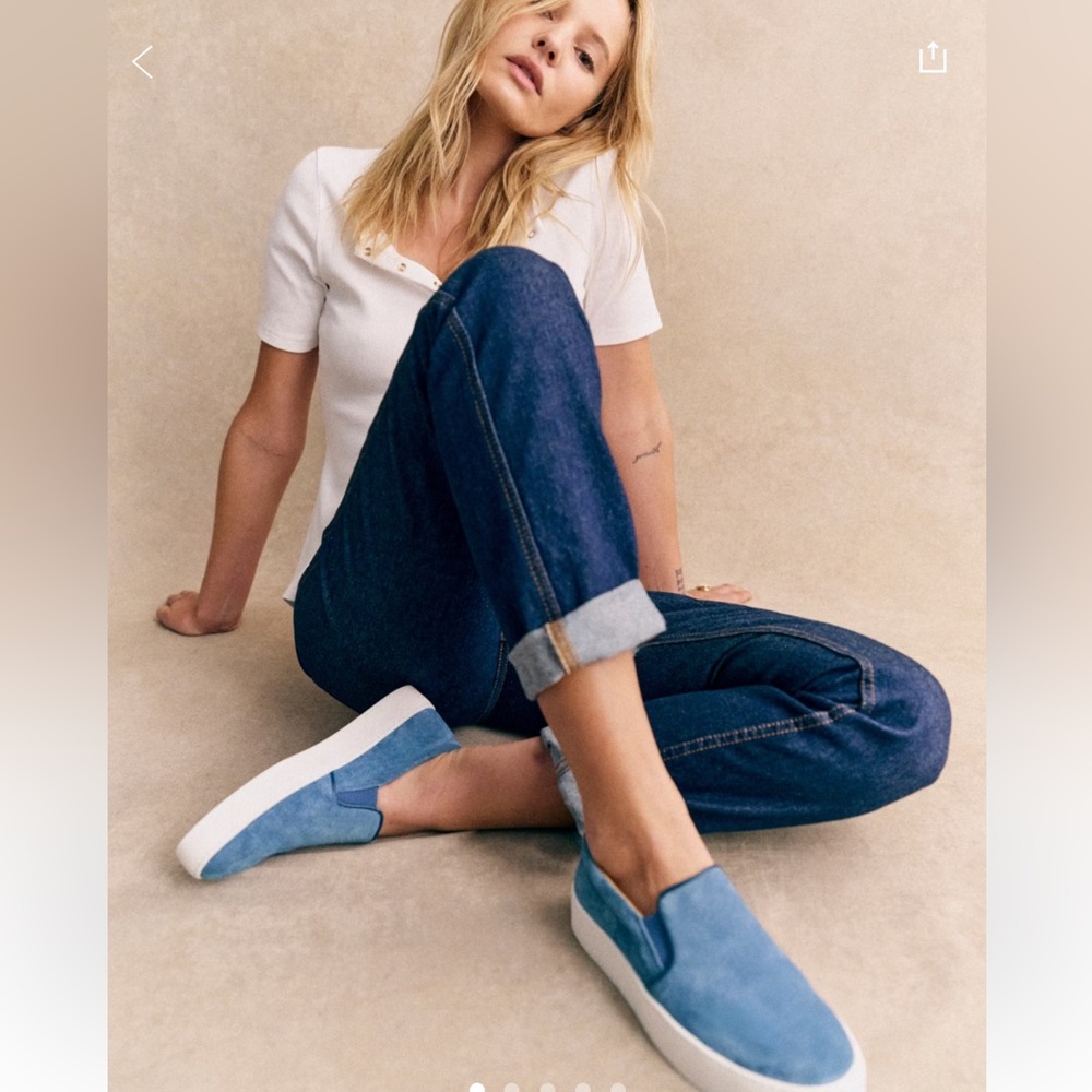 NIB- Sezane Theo sneakers - size US 8 (EU 39)